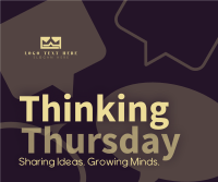 Minimalist Thinking Thursday Facebook Post