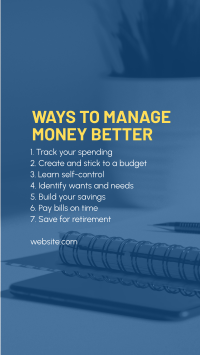 Ways to Manage Money Instagram Story