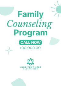 Family Counseling Poster