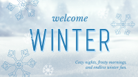 Winter Greeting Animation