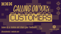 Pixel Customer Review Animation