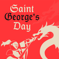 Saint George's Celebration Instagram Post Image Preview