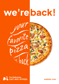 New York Pizza Chain Flyer