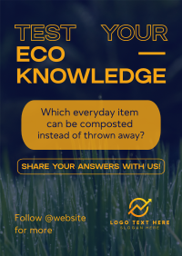 Sustainability Earth Day Poster