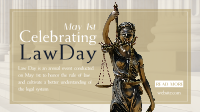 Lady Justice Law Day Animation