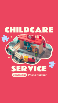 Childcare Daycare Service Facebook Story