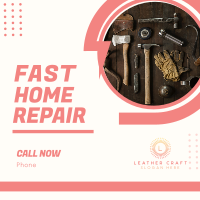 Fast Home Repair Instagram Post