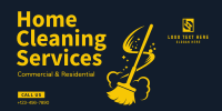 Home Cleaning Services Twitter Post