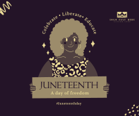 Juneteenth Woman Facebook Post