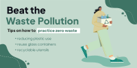 Beat Waste Pollution Twitter Post