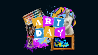 Art Day Collage Animation