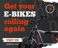 Rolling E-bikes Facebook Post