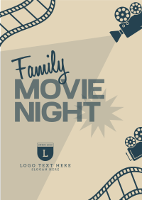 Family Movie Night Poster