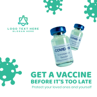 Get Vaccinated Instagram Post
