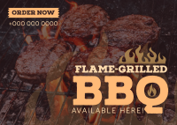 Bbq Postcard example 3