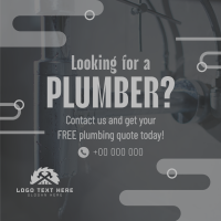 Pipes Repair Service Instagram Post