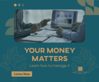 Money Matters Podcast Facebook Post