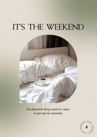 Weekend Relax Flyer