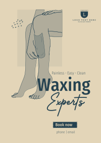 Waxing Experts Poster