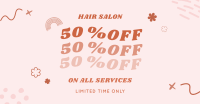 Discount on Salon Services Facebook Ad