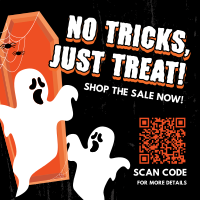 Spooky Halloween Treats Instagram Post Design