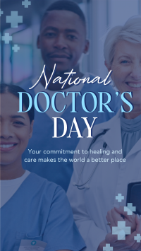 National Doctor's Day Instagram Story