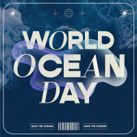 Y2K Ocean Day Instagram Post