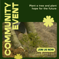 Trees Planting Volunteer Linkedin Post