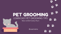 Pet Groomer YouTube Banner