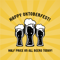 Oktoberfest Promo Instagram Post