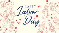 Labor Day  celebration Facebook Event Cover