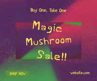 Psychedelic Mushroom Sale Facebook Post