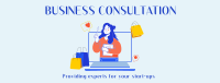 Online Business Consultation Facebook Cover Design