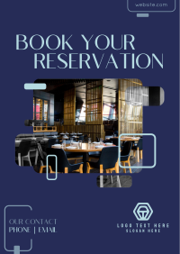 Restaurant Booking Poster