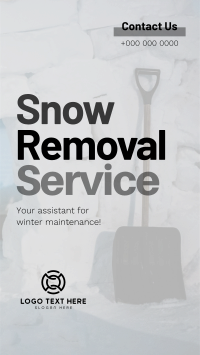 Snow Removal Assistant Instagram Reel