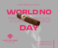 World No Tobacco Day Facebook Post