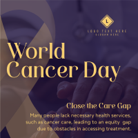 World Cancer Day Awareness Linkedin Post