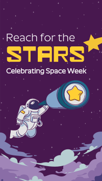 Space Week Fairytale Instagram Story