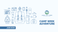 Camp Week  Adventure Facebook Event Cover