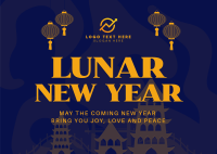 Lunar Celebrations Postcard
