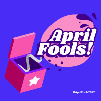 April Fools Surprise Instagram Post