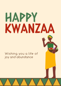 Kwanzaa Woman Poster