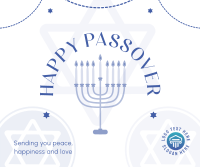 Happy Passover Greetings Facebook Post