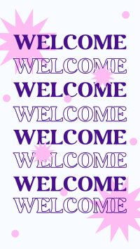 Welcome Shapes Instagram Reel Image Preview