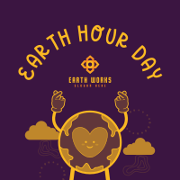 Earth Hour Greeting Celebration Instagram Post Image Preview