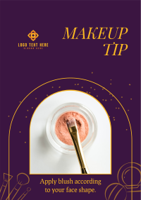 Makeup Beauty Tip Flyer Design