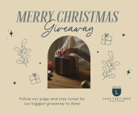 Holly Christmas Giveaway Facebook Post