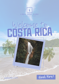 Paradise At Costa Rica Poster