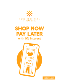 Shop and Pay Later Flyer