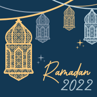 Intricate Ramadan Lamps Instagram Post